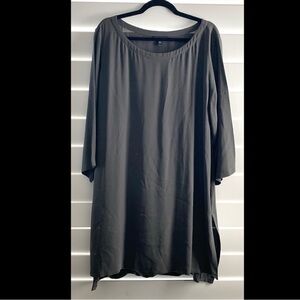 Eileen Fisher XL silk tunic top